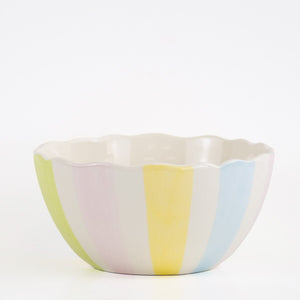 Candy stripe bowl