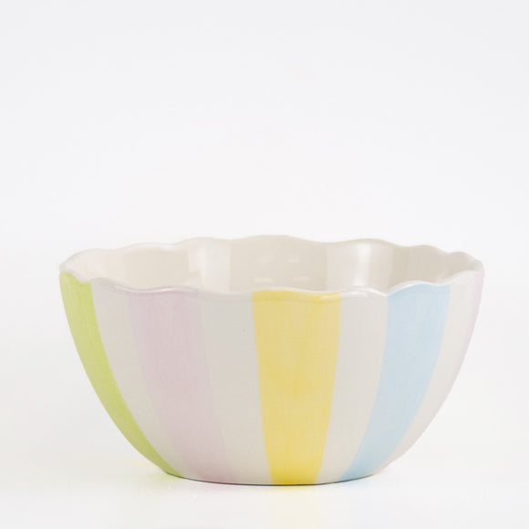 Candy stripe bowl