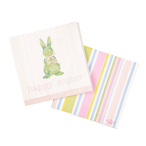 Boxwood Bunny Cocktail Napkins (pack of 20)