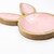 Bunny Serving Dish pink/natural