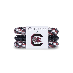 Spiral Hair Coil | Small | Univ. of South Carolina Hair Ties