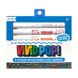 Vivid Pop! Water Based Paint Markers - 8 Colors