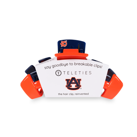 Classic College Hair Clip | Medium | Auburn Univ.