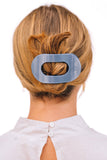 Round Flat Hair Clip | Medium | Hampton Bay