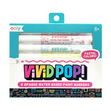 Vivid Pop! Water-Based Paint Markers: Pastel (Set of 8)