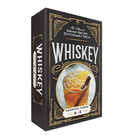 Whiskey Cocktail Cards A–Z by Adams Media