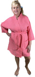 Kimono Cotton Waffle Robe, 36" One Size fits Most