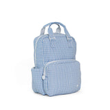 QUILTED ALL YOU NEED BAG - PIMLICO STRIPE CHAMBRAY