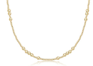 15" choker hope unwritten - gold - 4mm