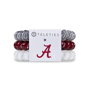 Spiral Hair Coils | Large | Univ. of Alabama Hair Ties