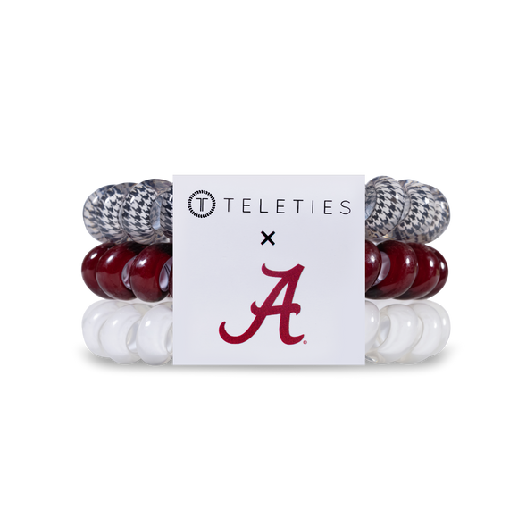 Spiral Hair Coils | Large | Univ. of Alabama Hair Ties