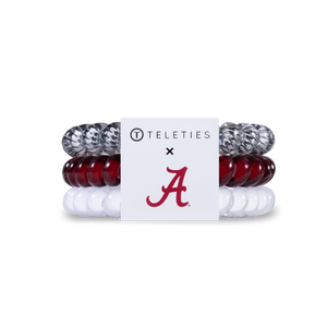 Spiral Hair Coils | Small | Univ. of Alabama Hair Ties